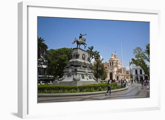 Plaza San Martin, Cordoba City, Cordoba Province, Argentina, South America, South America-Yadid Levy-Framed Photographic Print