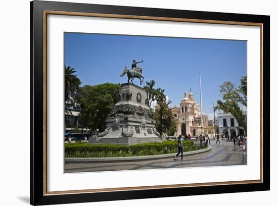 Plaza San Martin, Cordoba City, Cordoba Province, Argentina, South America, South America-Yadid Levy-Framed Photographic Print