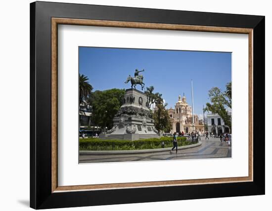 Plaza San Martin, Cordoba City, Cordoba Province, Argentina, South America, South America-Yadid Levy-Framed Photographic Print