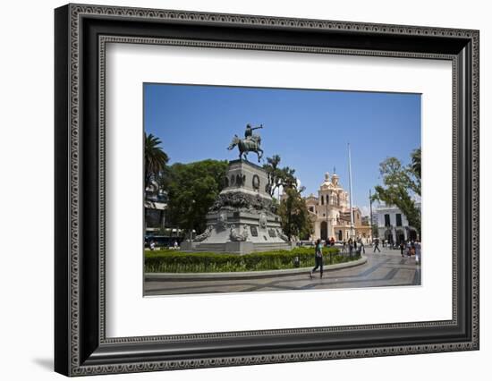 Plaza San Martin, Cordoba City, Cordoba Province, Argentina, South America, South America-Yadid Levy-Framed Photographic Print