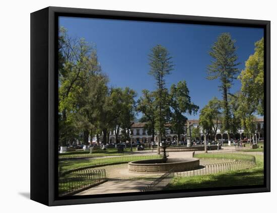 Plaza Vasco De Quiroga, Patzcuaro, Michoacan, Mexico, North America-Richard Maschmeyer-Framed Premier Image Canvas