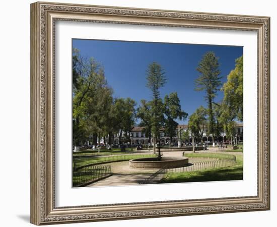 Plaza Vasco De Quiroga, Patzcuaro, Michoacan, Mexico, North America-Richard Maschmeyer-Framed Photographic Print