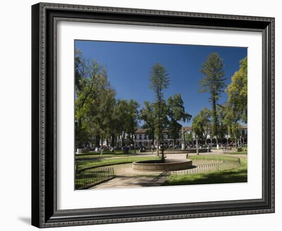 Plaza Vasco De Quiroga, Patzcuaro, Michoacan, Mexico, North America-Richard Maschmeyer-Framed Photographic Print