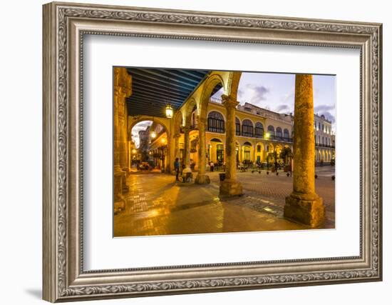 Plaza Vieja, Habana Vieja, Havana, Cuba-Jon Arnold-Framed Photographic Print