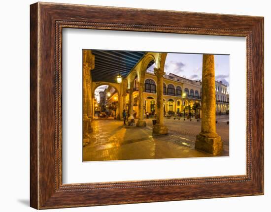 Plaza Vieja, Habana Vieja, Havana, Cuba-Jon Arnold-Framed Photographic Print