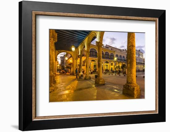 Plaza Vieja, Habana Vieja, Havana, Cuba-Jon Arnold-Framed Photographic Print