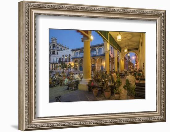 Plaza Vieja, Havana, Cuba, West Indies, Caribbean, Central America-Angelo Cavalli-Framed Photographic Print