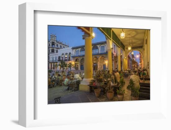 Plaza Vieja, Havana, Cuba, West Indies, Caribbean, Central America-Angelo Cavalli-Framed Photographic Print