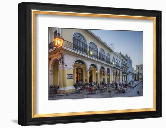 Plaza Vieja, Havana, Cuba, West Indies, Caribbean, Central America-Angelo Cavalli-Framed Photographic Print