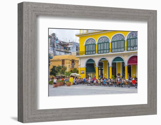 Plaza Vieja, La Habana Vieja (Old Havana), Havana, Cuba, West Indies, Caribbean-Alan Copson-Framed Photographic Print