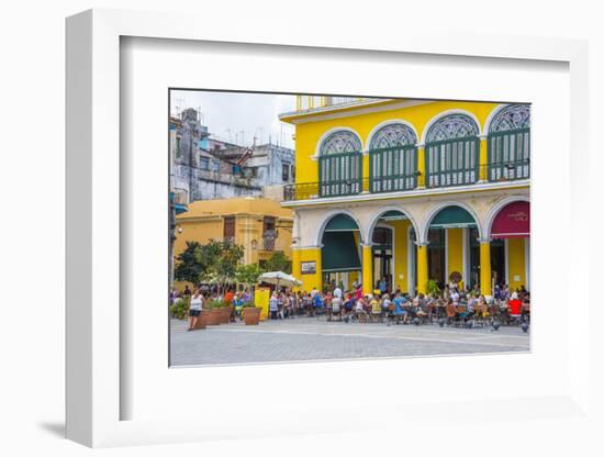 Plaza Vieja, La Habana Vieja (Old Havana), Havana, Cuba, West Indies, Caribbean-Alan Copson-Framed Photographic Print