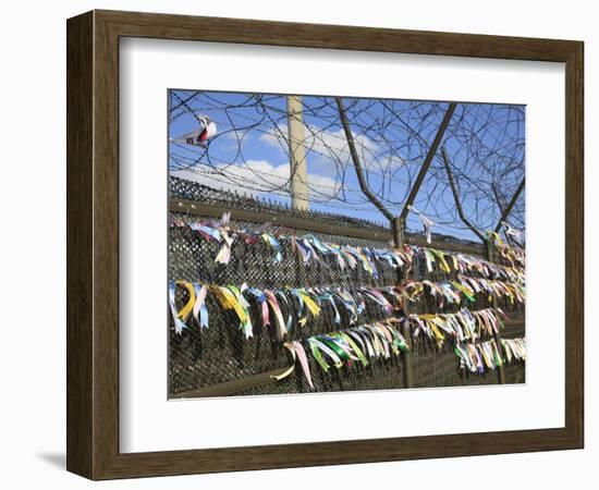 Pleas For Unification, Imjingak, Paju, South Korea, Asia-Wendy Connett-Framed Photographic Print