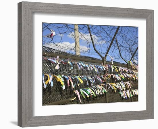 Pleas For Unification, Imjingak, Paju, South Korea, Asia-Wendy Connett-Framed Photographic Print