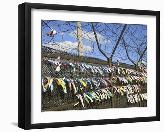 Pleas For Unification, Imjingak, Paju, South Korea, Asia-Wendy Connett-Framed Photographic Print