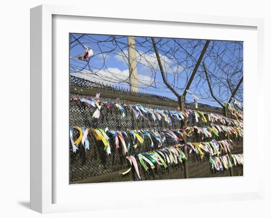 Pleas For Unification, Imjingak, Paju, South Korea, Asia-Wendy Connett-Framed Photographic Print