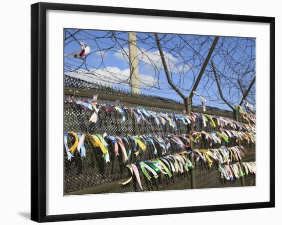 Pleas For Unification, Imjingak, Paju, South Korea, Asia-Wendy Connett-Framed Photographic Print