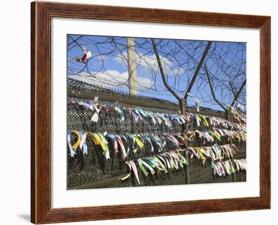 Pleas For Unification, Imjingak, Paju, South Korea, Asia-Wendy Connett-Framed Photographic Print