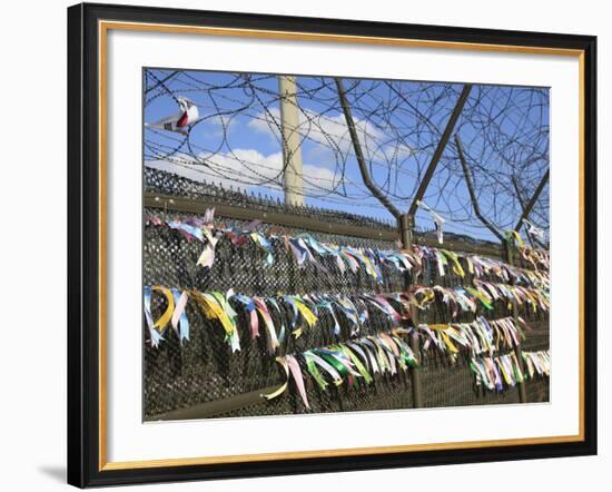 Pleas For Unification, Imjingak, Paju, South Korea, Asia-Wendy Connett-Framed Photographic Print