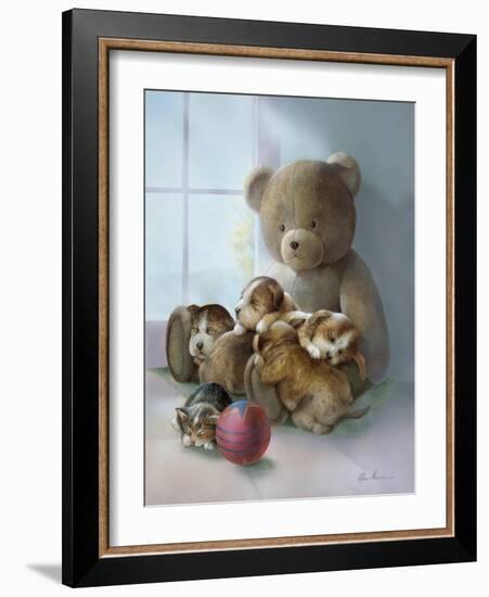 Pleasant Dreams-Ruane Manning-Framed Art Print