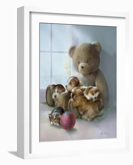 Pleasant Dreams-Ruane Manning-Framed Art Print