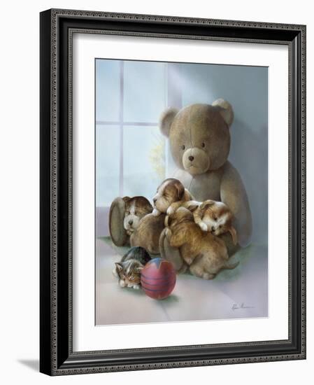 Pleasant Dreams-Ruane Manning-Framed Art Print