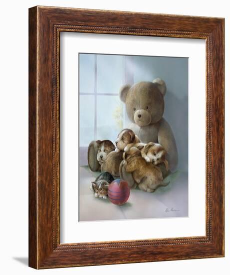 Pleasant Dreams-Ruane Manning-Framed Art Print