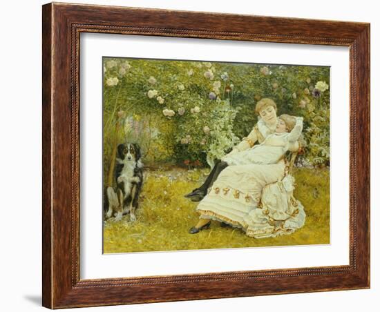 Pleasant Hours, 1881-Edward Killingworth Johnson-Framed Giclee Print