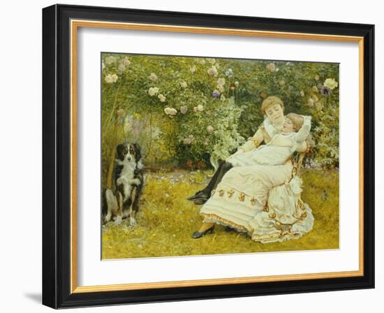 Pleasant Hours, 1881-Edward Killingworth Johnson-Framed Giclee Print