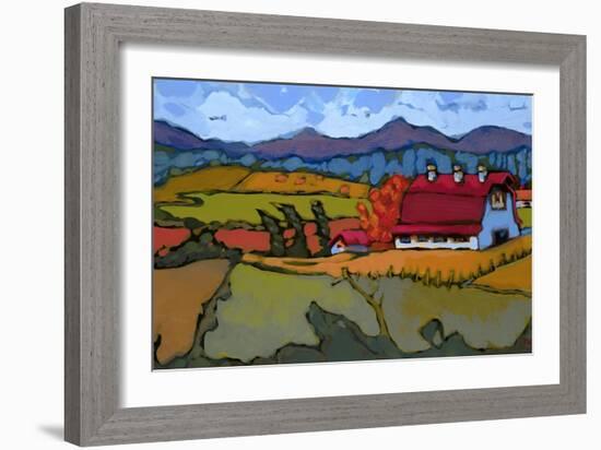 Pleasant Valley Farm-Don Tiller-Framed Giclee Print