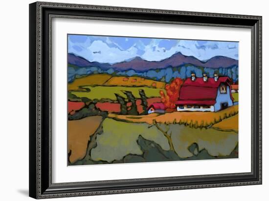 Pleasant Valley Farm-Don Tiller-Framed Giclee Print