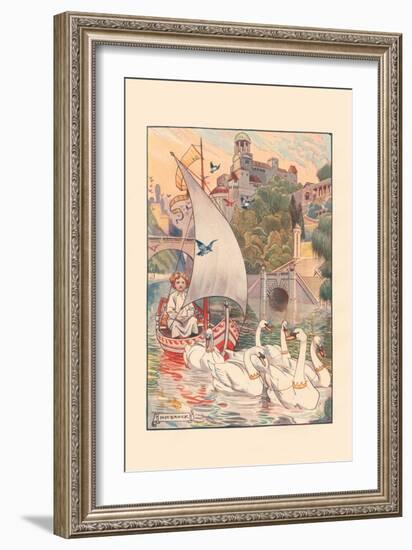 Pleasant Voyage-H.m. Brock-Framed Art Print