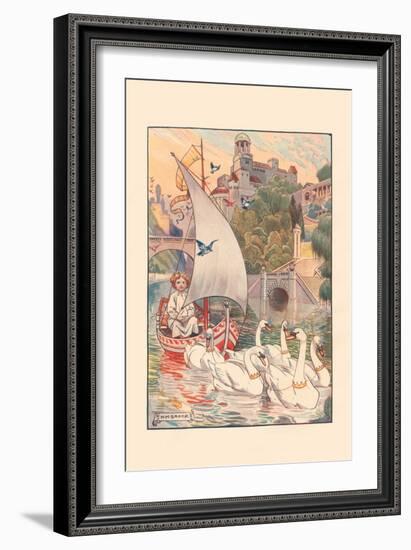 Pleasant Voyage-H.m. Brock-Framed Art Print