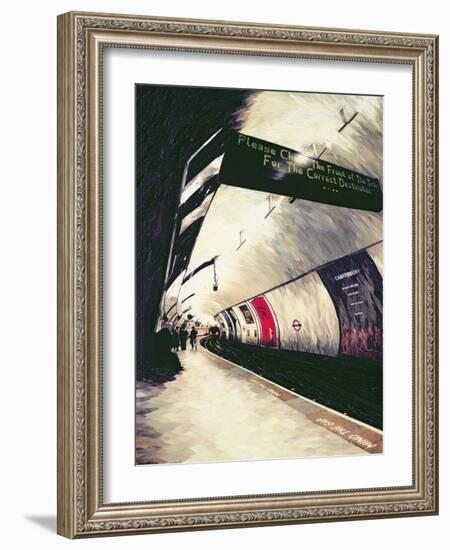 Please Check the Front of the Train... 1998-Ellen Golla-Framed Giclee Print