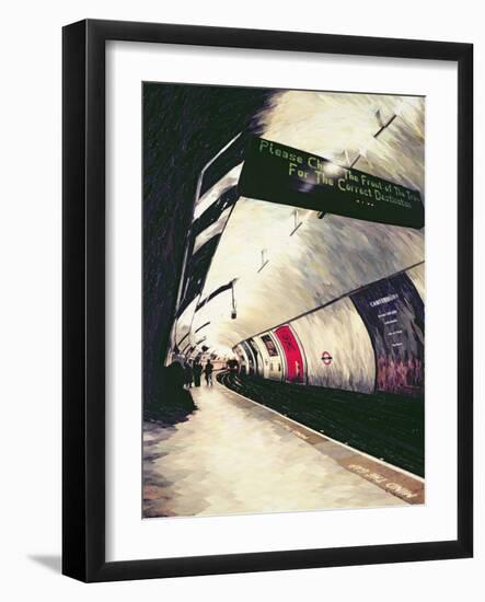 Please Check the Front of the Train... 1998-Ellen Golla-Framed Giclee Print