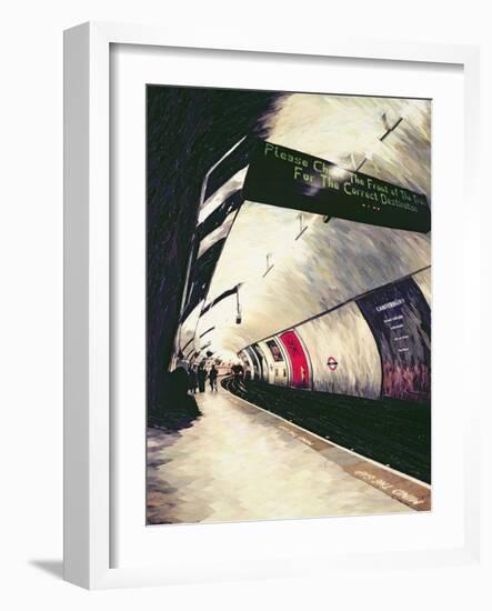 Please Check the Front of the Train... 1998-Ellen Golla-Framed Giclee Print