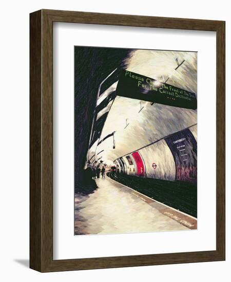 Please Check the Front of the Train... 1998-Ellen Golla-Framed Giclee Print