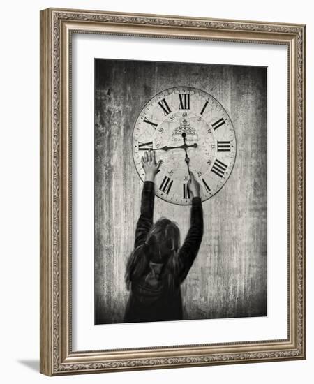 Please Move Faster, I Want to Grow Up!!!-Yvette Depaepe-Framed Photographic Print