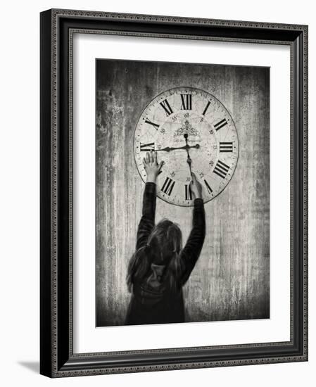 Please Move Faster, I Want to Grow Up!!!-Yvette Depaepe-Framed Photographic Print