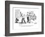 "Please, Mrs. Enright, if I let you pinch-hit for Tommy, all the mothers w?" - New Yorker Cartoon-James Mulligan-Framed Premium Giclee Print