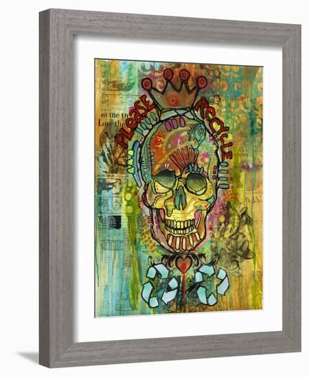 Please Recycle-Dean Russo- Exclusive-Framed Giclee Print