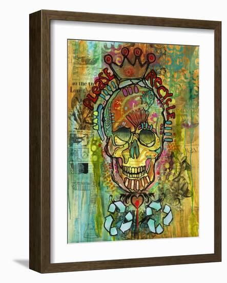 Please Recycle-Dean Russo- Exclusive-Framed Giclee Print