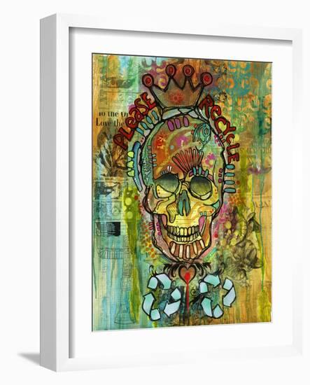 Please Recycle-Dean Russo- Exclusive-Framed Giclee Print