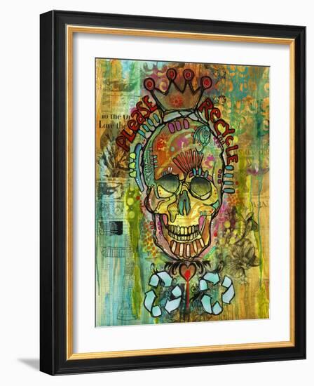 Please Recycle-Dean Russo- Exclusive-Framed Giclee Print