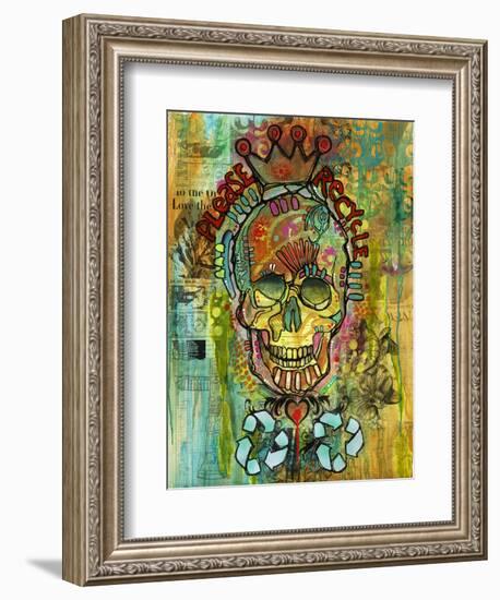 Please Recycle-Dean Russo- Exclusive-Framed Giclee Print