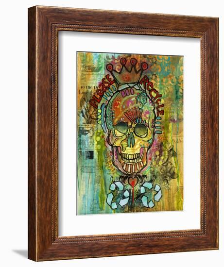 Please Recycle-Dean Russo- Exclusive-Framed Giclee Print