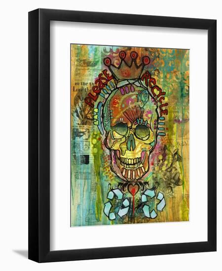 Please Recycle-Dean Russo- Exclusive-Framed Giclee Print