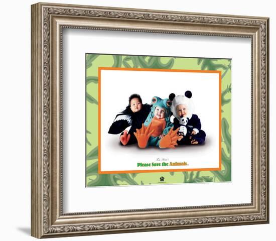 Please Save the Animals I-Tom Arma-Framed Art Print