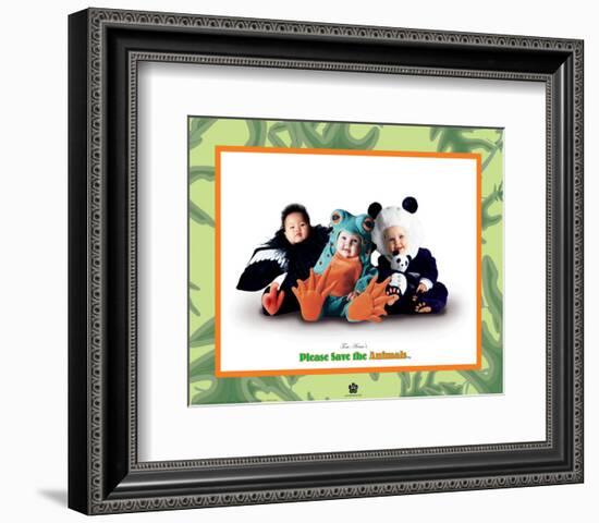 Please Save the Animals I-Tom Arma-Framed Art Print