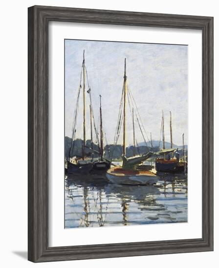 Pleasure Boats, Argenteuil-Claude Monet-Framed Art Print