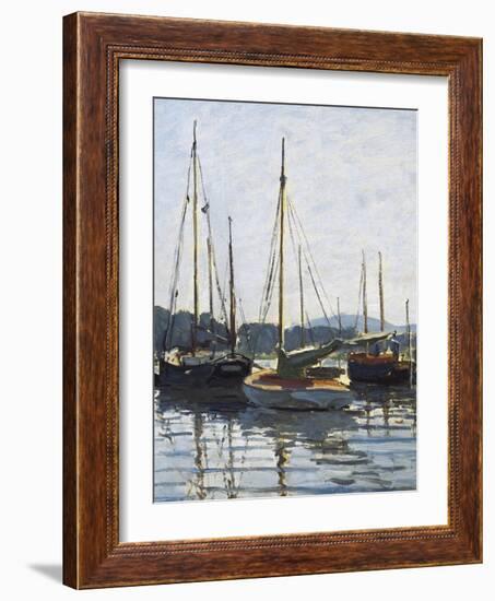 Pleasure Boats, Argenteuil-Claude Monet-Framed Art Print